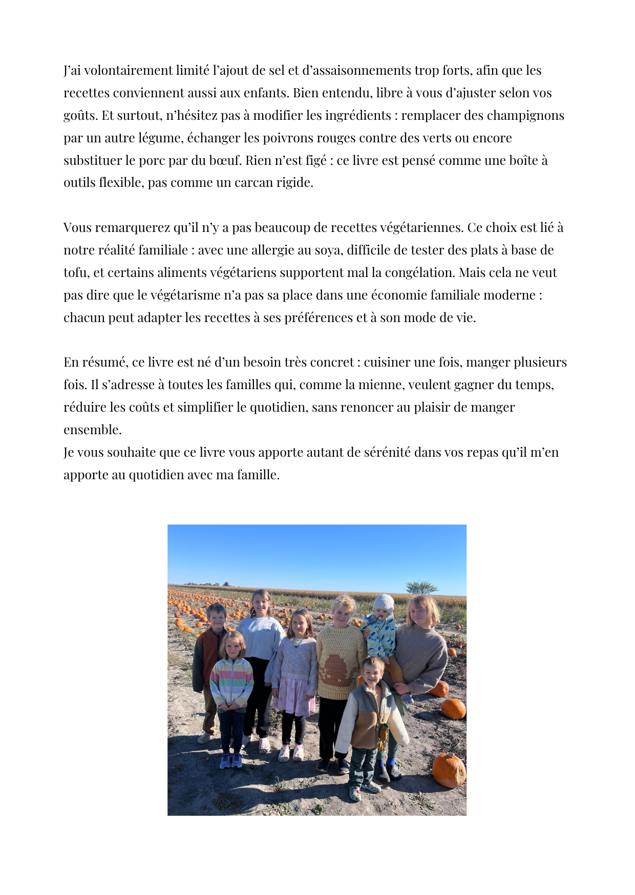 Cuisinez une fois, manger toute la semaine